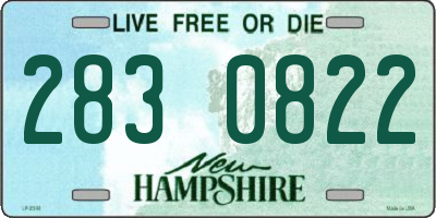 NH license plate 2830822