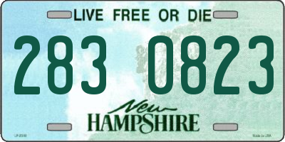 NH license plate 2830823