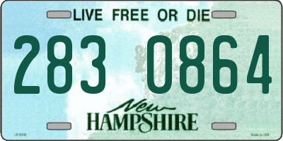 NH license plate 2830864