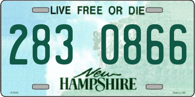 NH license plate 2830866