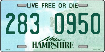 NH license plate 2830950