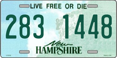 NH license plate 2831448