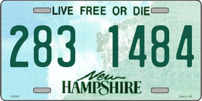 NH license plate 2831484