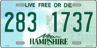 NH license plate 2831737