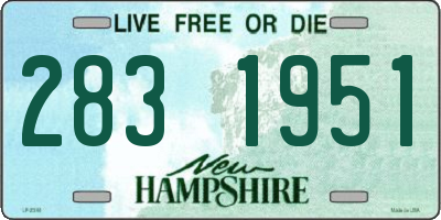 NH license plate 2831951