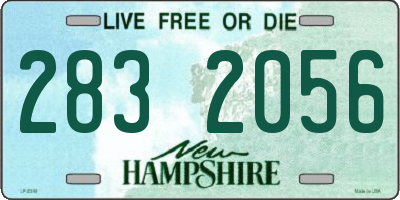 NH license plate 2832056
