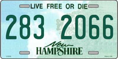 NH license plate 2832066