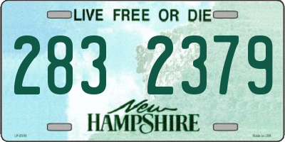 NH license plate 2832379