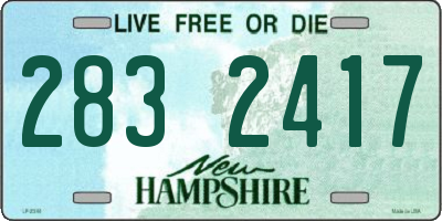 NH license plate 2832417