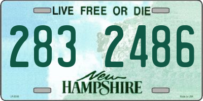 NH license plate 2832486