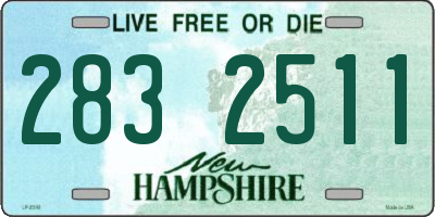 NH license plate 2832511