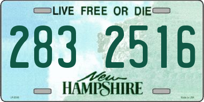 NH license plate 2832516