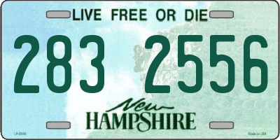 NH license plate 2832556