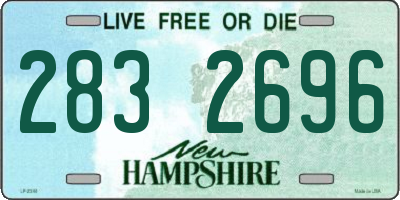 NH license plate 2832696