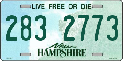 NH license plate 2832773