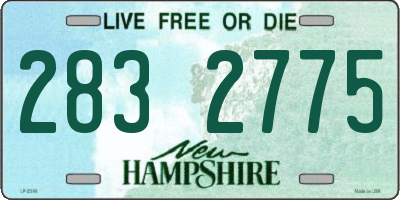 NH license plate 2832775