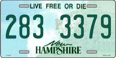 NH license plate 2833379