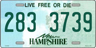 NH license plate 2833739