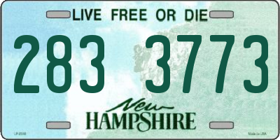 NH license plate 2833773