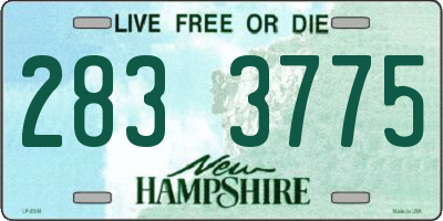 NH license plate 2833775