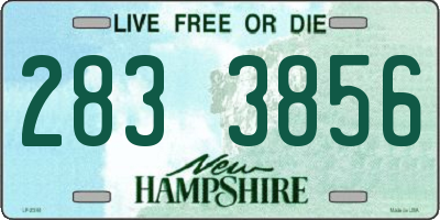 NH license plate 2833856