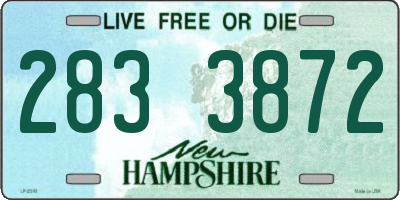 NH license plate 2833872