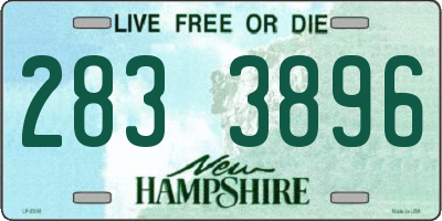 NH license plate 2833896