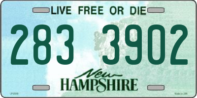 NH license plate 2833902