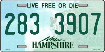 NH license plate 2833907
