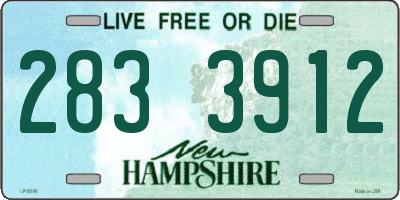 NH license plate 2833912