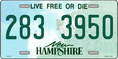 NH license plate 2833950