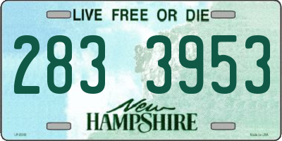NH license plate 2833953