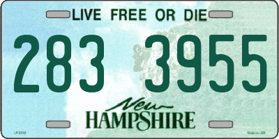NH license plate 2833955