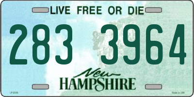 NH license plate 2833964