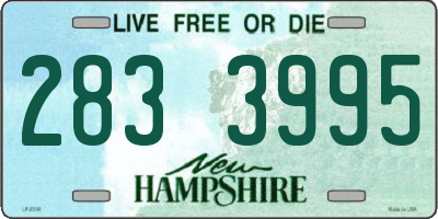 NH license plate 2833995