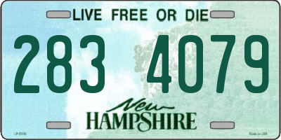 NH license plate 2834079