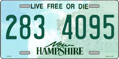 NH license plate 2834095