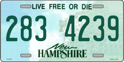 NH license plate 2834239