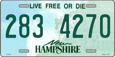 NH license plate 2834270