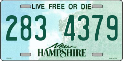 NH license plate 2834379