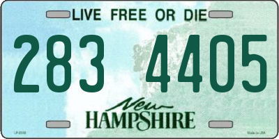 NH license plate 2834405