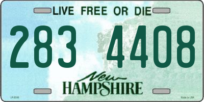 NH license plate 2834408