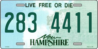 NH license plate 2834411