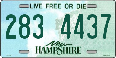 NH license plate 2834437