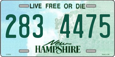NH license plate 2834475