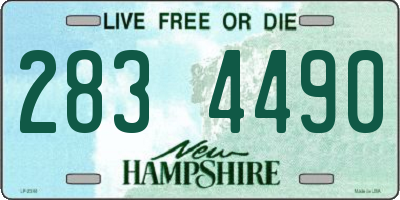 NH license plate 2834490