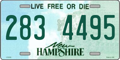 NH license plate 2834495
