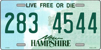 NH license plate 2834544