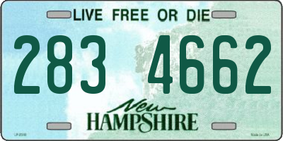NH license plate 2834662