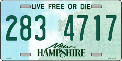 NH license plate 2834717